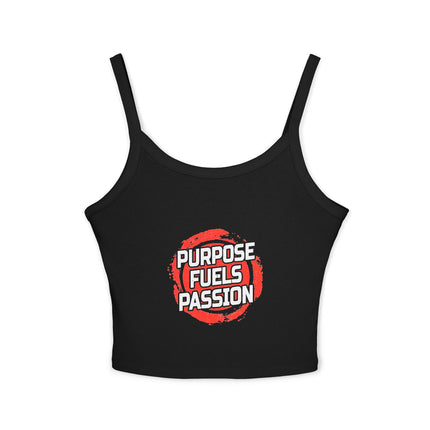 Typografie Themen Damen Spaghetti Strap Tank Top 