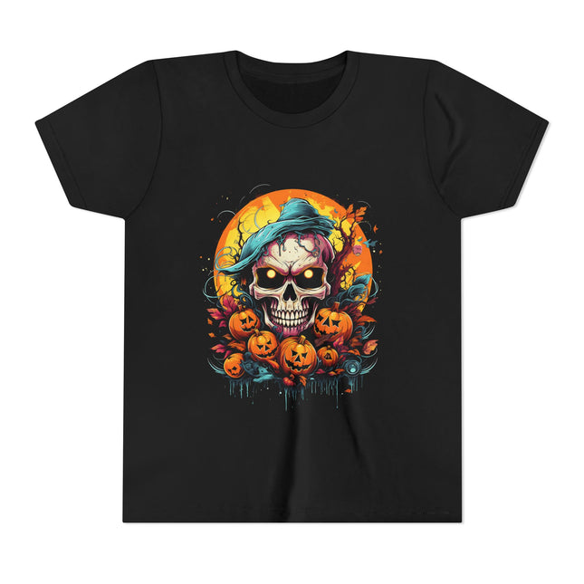 Halloween themed Youth Short Sleeve Tee