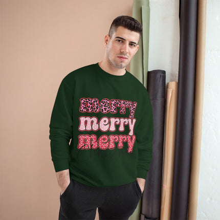 Christmas themed Champion Sweatshirt