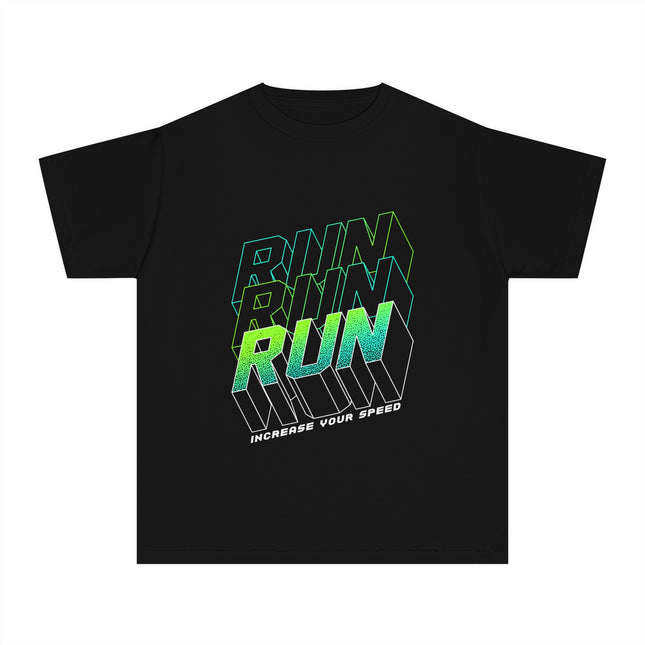 Typography themed Youth Midweight Tee