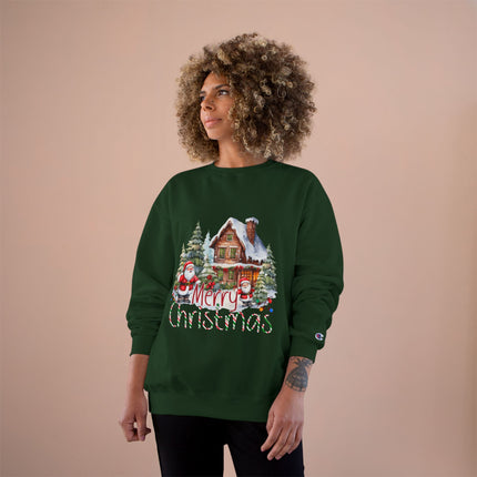 Christmas themed Champion Sweatshirt