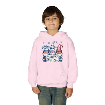 Christmas themed Youth Heavy Blend Hooded Sweatshirt