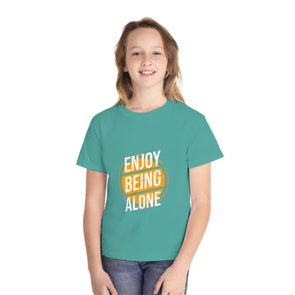 Typography themed Youth Midweight Tee