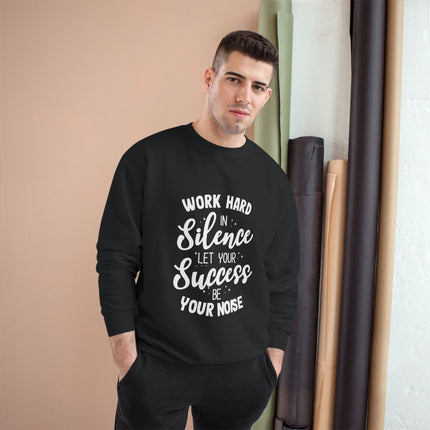 Champion-Sweatshirt mit Typografie-Motiv