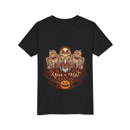 Halloween-Kurzarm-T-Shirt für Jugendliche