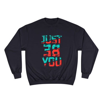 Champion-Sweatshirt mit Typografie-Motiv