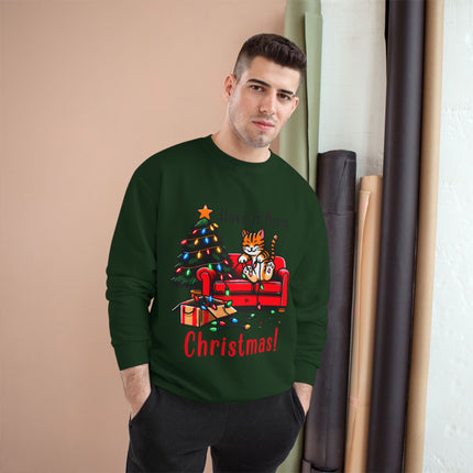Christmas themed Champion Sweatshirt