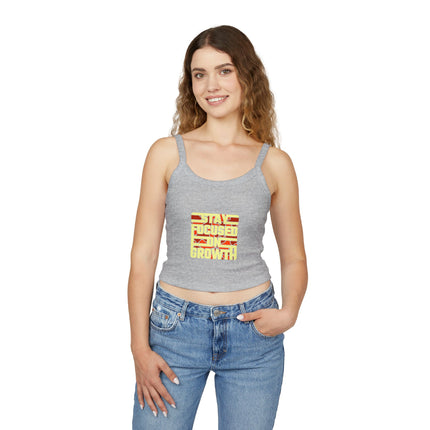 Typografie Themen Damen Spaghetti Strap Tank Top 