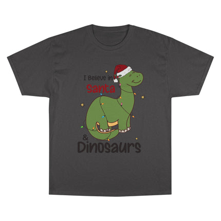 Champion-T-Shirt mit Weihnachtsmotiv