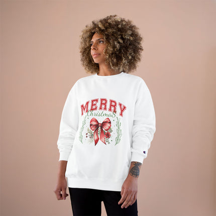 Christmas themed Champion Sweatshirt