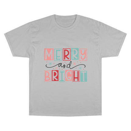 Champion-T-Shirt mit Weihnachtsmotiv