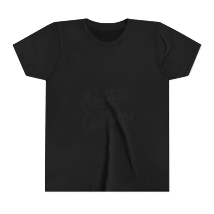 Typography themed Youth Short Sleeve Tee