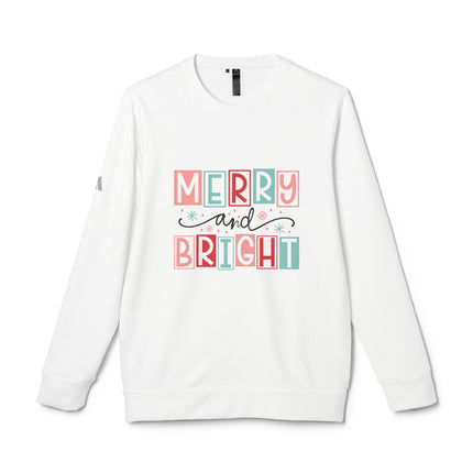Christmas themed Adidas Unisex Fleece Crewneck Sweatshirt