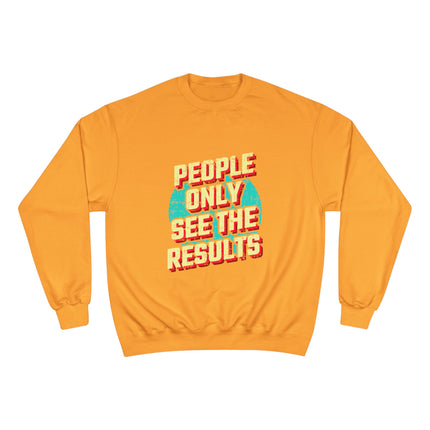 Champion-Sweatshirt mit Typografie-Motiv
