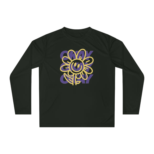 okay okay okay chill mood Unisex Performance Long Sleeve Shirt