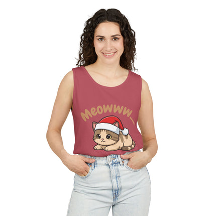 Meowww Tank Top — Cute Cat Graphic Tank