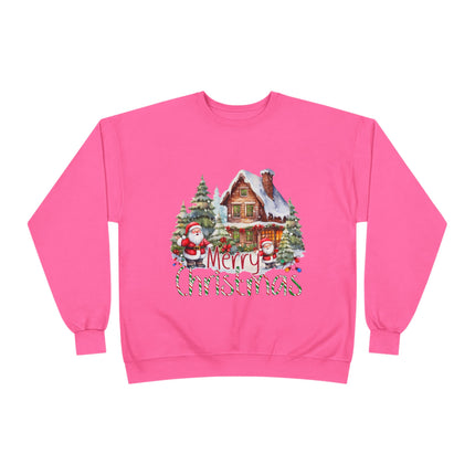 Christmas themed Unisex EcoSmart Crewneck Sweatshirt