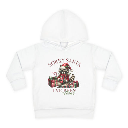 Christmas themed Toddler Pullover Fleece Hoodie