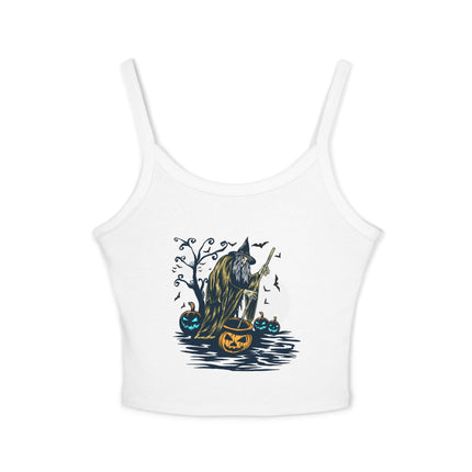 Halloween-Themen Damen Spaghetti Strap Tank Top 
