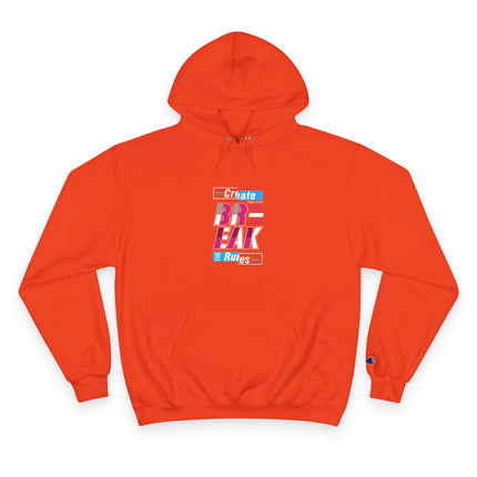 Typography themed Champion Hoodie
