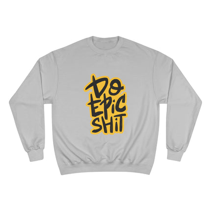 Champion-Sweatshirt mit Typografie-Motiv
