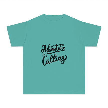 Typography themed Youth Midweight Tee