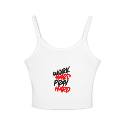 Typografie Themen Damen Spaghetti Strap Tank Top 