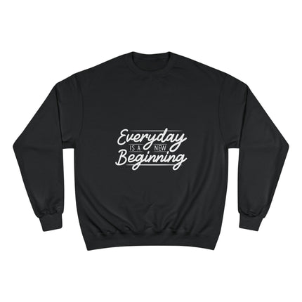 Champion-Sweatshirt mit Typografie-Motiv