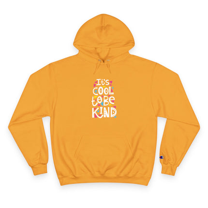Typography themed Champion Hoodie