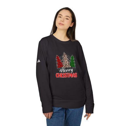 Christmas themed Adidas Unisex Fleece Crewneck Sweatshirt