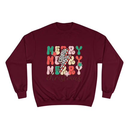 Christmas themed Champion Sweatshirt