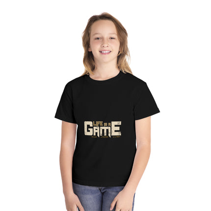 Typography themed Youth Midweight Tee