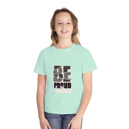Typography themed Youth Midweight Tee
