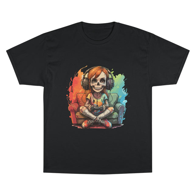 Champion-T-Shirt mit Halloween-Motiv