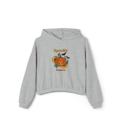 Halloween-Themen-Kapuzenpullover für Damen mit Cinched Bottom