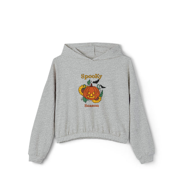 Halloween themed Women's Cinched Bottom Hoodie