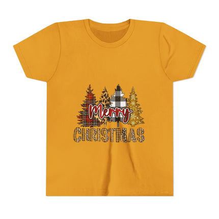 Christmas themed Youth Short Sleeve Tee