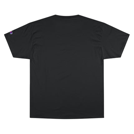 Champion-T-Shirt mit Typografie-Motiv