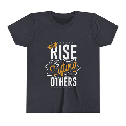 Typography themed Youth Short Sleeve Tee