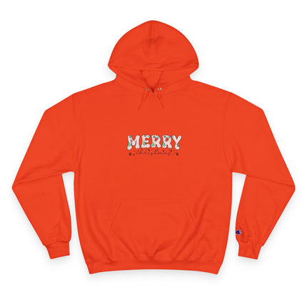 Christmas themed Champion Hoodie