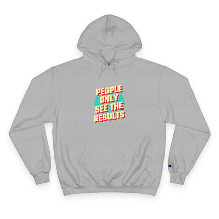 Typography themed Champion Hoodie
