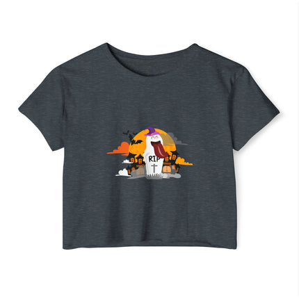 Halloween themed Women's Festival Crop Top