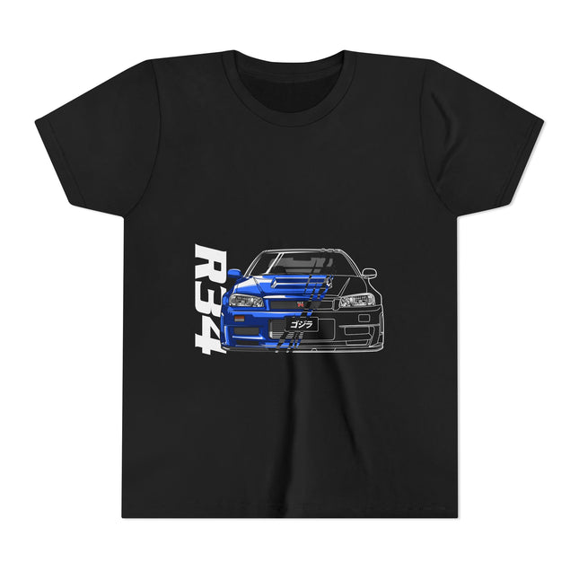 Car Enthusiast themed Youth Short Sleeve Tee