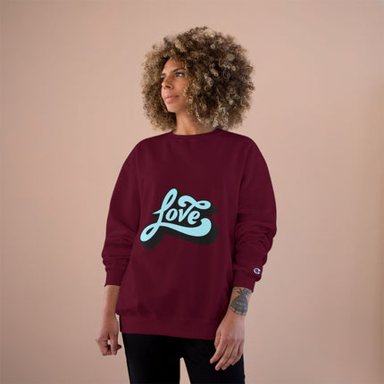 Champion-Sweatshirt mit Typografie-Motiv