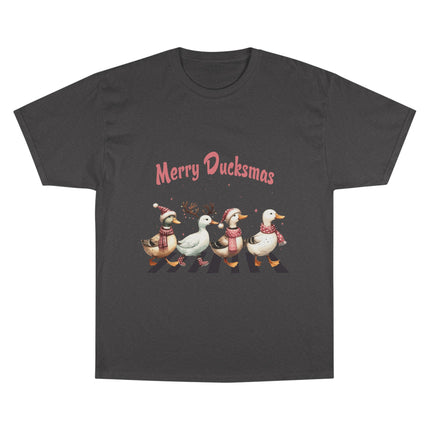 Champion-T-Shirt mit Weihnachtsmotiv
