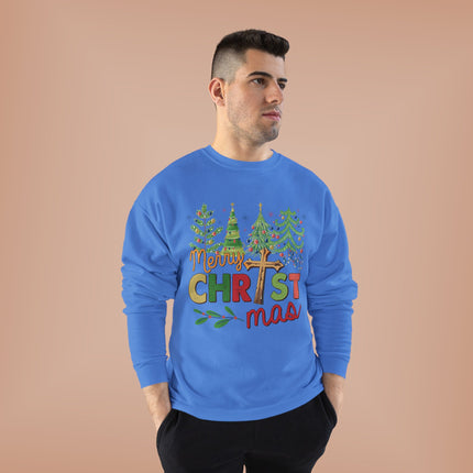 Christmas themed Unisex EcoSmart Crewneck Sweatshirt