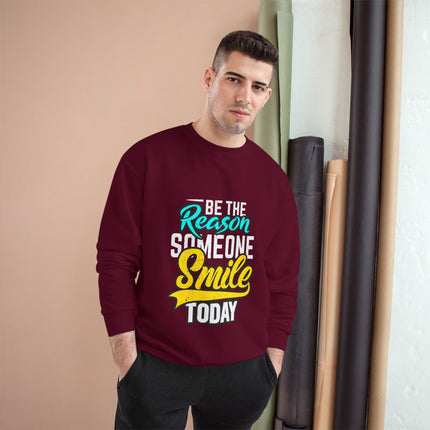 Champion-Sweatshirt mit Typografie-Motiv