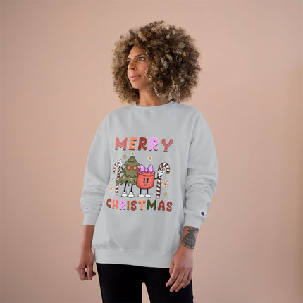 Christmas themed Champion Sweatshirt