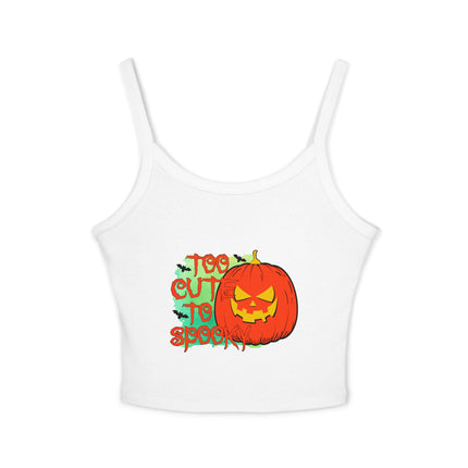 Halloween themed Women's Spaghetti Strap Tank Top