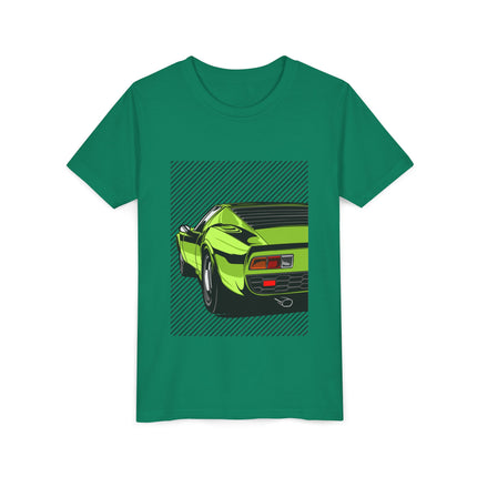 Car Enthusiast themed Youth Short Sleeve Tee